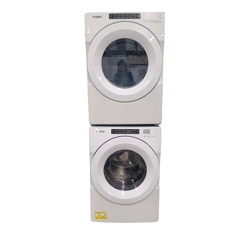 Used Whirlpool Washer and Dryer Set Model No. WFW560CHW3-YWED5620HW2