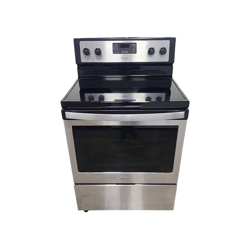 Used Whirlpool Stove Model No. YWFE510S0AS0 Ser. No. R34533026