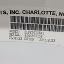 Used Electrolux Dryer Model No. ELFE763CAW1