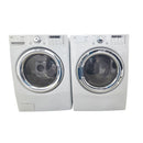 Used LG Washer and Dryer Set Model No. WM2487HWM - DLE7177WM