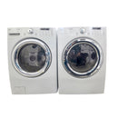 Used LG Washer and Dryer Set Model No. WM2487HWM - DLE7177WM