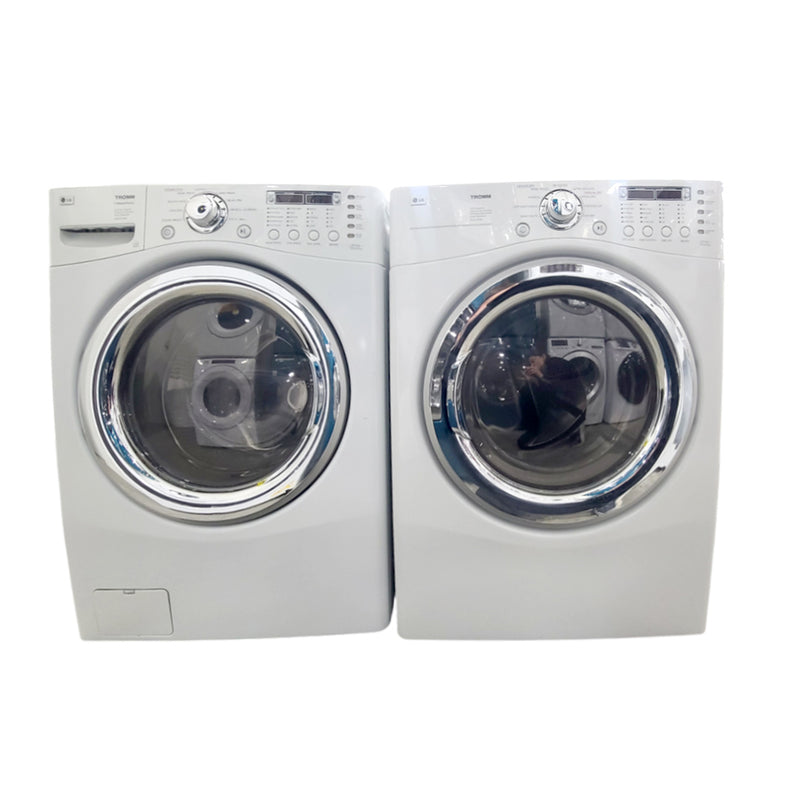Used LG Washer and Dryer Set Model No. WM2487HWM - DLE7177WM