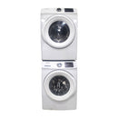 Used Samsung Washer and Dryer Set Model No. WF42H5000AW/A2 – DV42H5000EW/AC