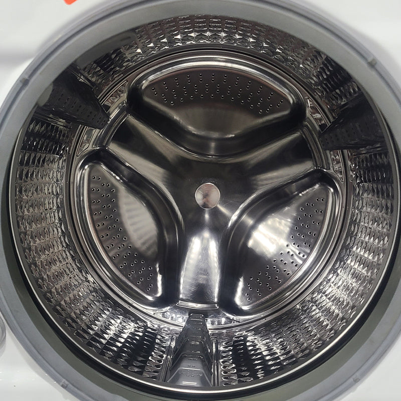 Used Samsung Washer and Dryer Set Model No. WF42H5000AW/A2 – DV42H5000EW/AC