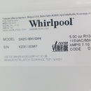 Used Whirlpool Refrigerator Model No. GX2SHBXVQ04