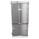 Open Box Hisense 31.5 in. 22.1cu ft. Stainless Steel Standard Depth French Door Refrigerator with Fingerprint Resistant Finish Mod