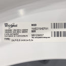Used Whirlpool Washer and Dryer Set Model No. WFW75HEFW0 – YWED75HEFW1