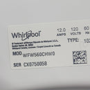 Used Whirlpool Washer and Dryer Set Model YWED5620HW1 - WFW560CHW0