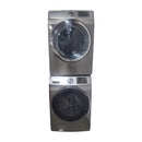 Used Samsung Washer and Dryer Set Model No. DV42H5600EP/AC - WF45M5500AP/A5
