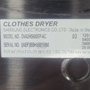 Used Samsung Washer and Dryer Set Model No. DV42H5600EP/AC - WF45M5500AP/A5