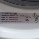 Used Samsung Apartment Size Washer Model No. WW22K6800AW/A2