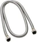 Fluidmaster Washer Fill Hose, Braided Stainless Steel, 48" 9WM48C