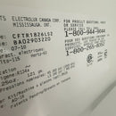 Used Frigidaire Refrigerator Model No. CFTR1826LS2 S/N: BA02903220