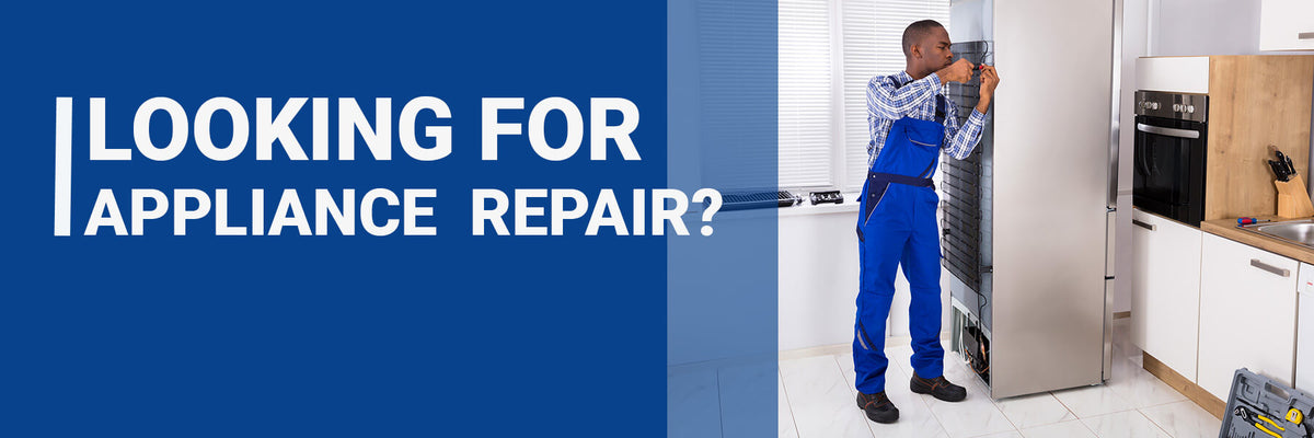 A repairman from an Edmonton appliance services company