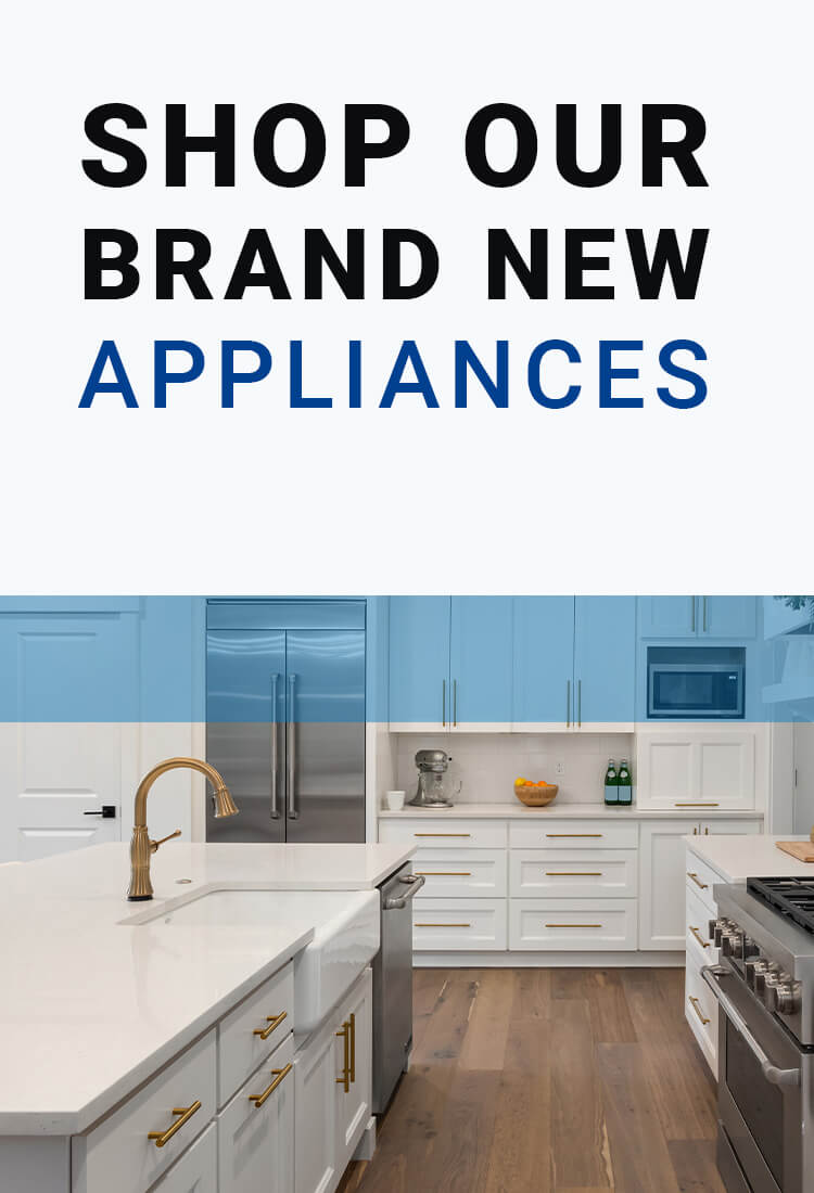 Appliances in a kitchen from an Edmonton appliance services company