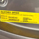 Used Samsung Dryer Model No. DV337AEG/XAC S/N: 356054BQ600127N