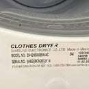 Used Samsung Electric Dryer Model No. DV42H5000EW-AC S/N: 0AEG5BCM201249N