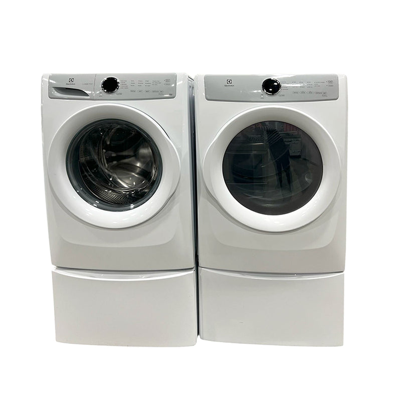 Used Electrolux Washer and Dryer Set Model No. EFLW317T1W3 – EFD317T1W3