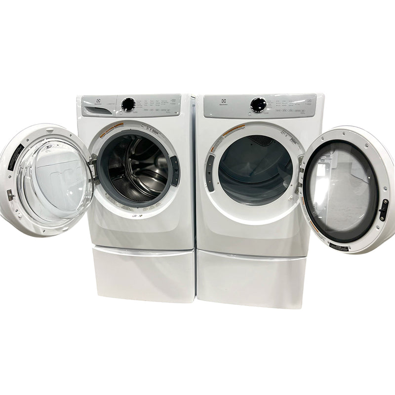 Used Electrolux Washer and Dryer Set Model No. EFLW317T1W3 – EFD317T1W3