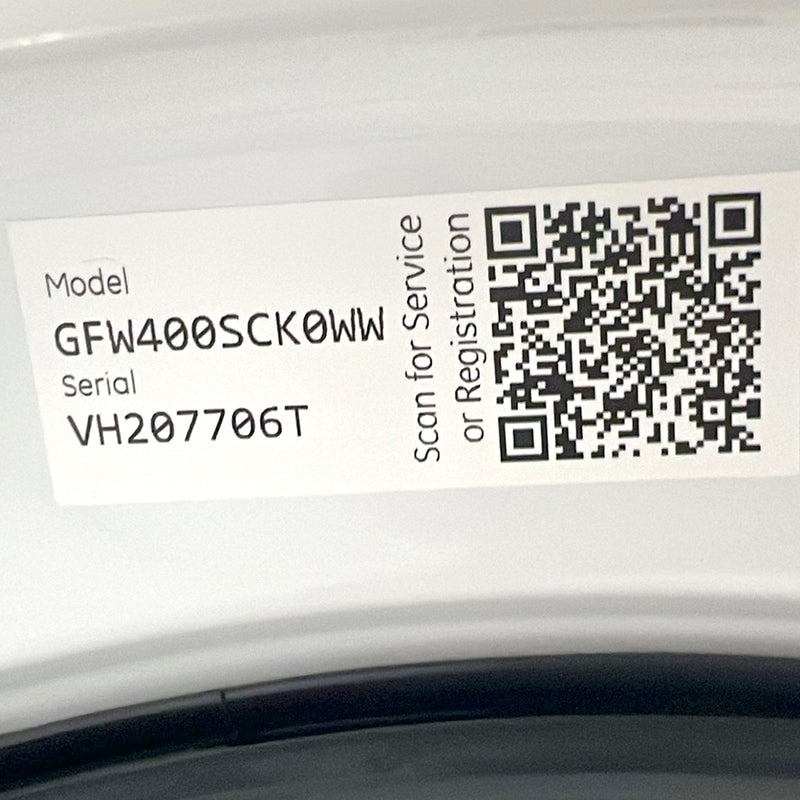 Used GE Washer Model No. GFW400SCK0WW
