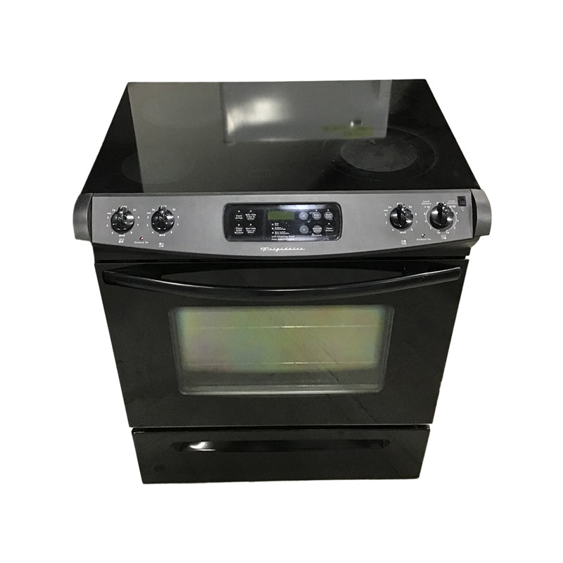 Used Frigidaire Slide-In Electric Stove Model No. CFES365EB4