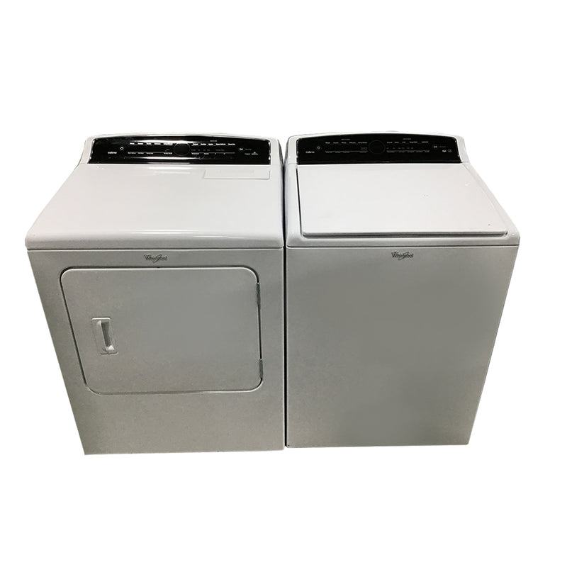 Used Whirlpool Washer and Dryer Set  Model No. WTW7000DW0 – YWED7300DW0