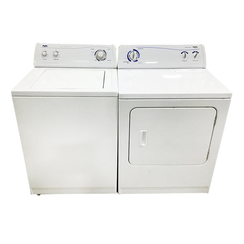 Used Inglis Washer and Dryer Set Model No. IJ41001 – IV86000