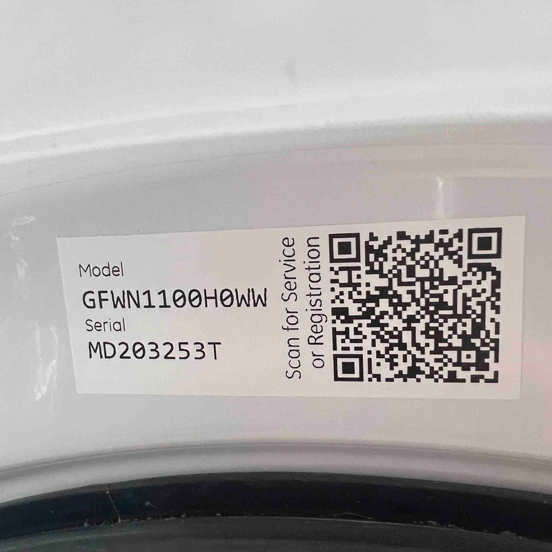 GE Washer Model No. GFWN1100H0WW