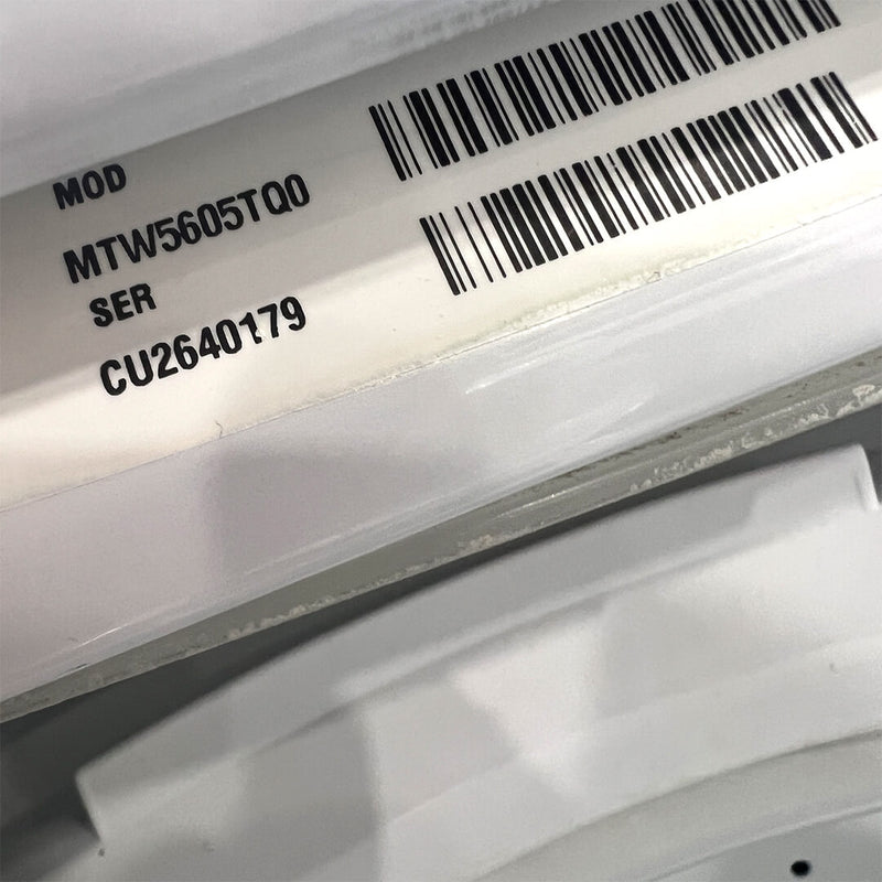 Maytag Washer Model No. MTW5605TQ0