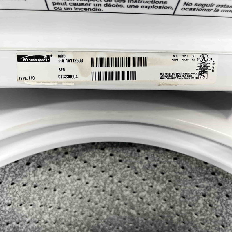 Used Kenmore Washer Model No. 110.16112503 for sale in Edmonton