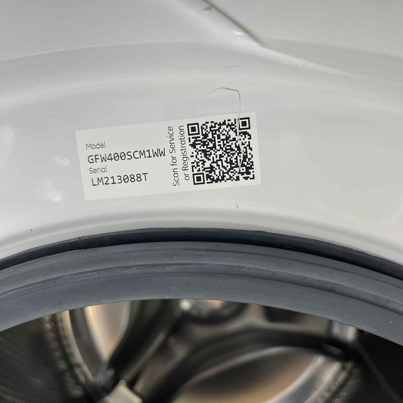 Used GE Washer and Dryer Set Model No. GFW400SCM1WW-GFMN120ED1WW for sale in Edmonton