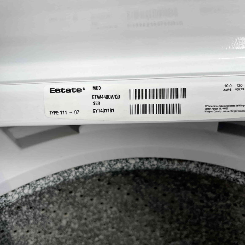 Used Estate Washer Model No. ETW4400WQ0 for sale in Edmonton