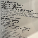 Open Box Frigidaire bottom-freezer refrigerator Model