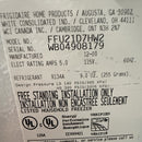 Used Frigidaire Freezer Model No. FFU21D7HW2 S/N: WB04908179