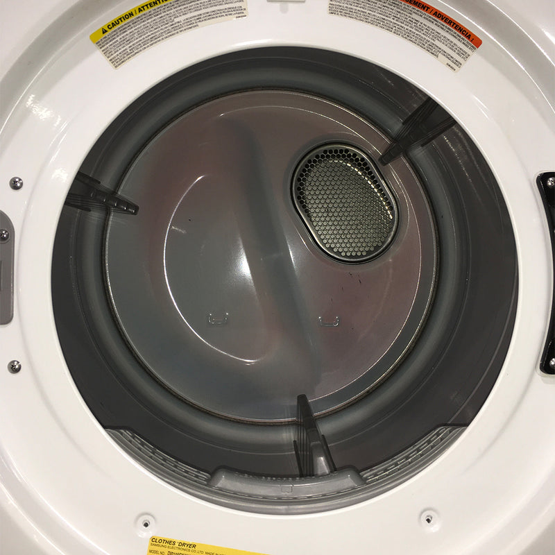 Used Samsung Washer and Dryer Set Model No. WF210ANW/XAC – DV210AEW/XAC