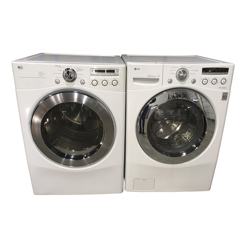 Used LG Washer and Dryer Set Model No. WM2150HW - DLE5955W