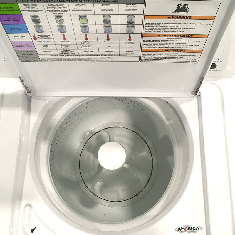 Inglis Washer and Dryer Set Model No. ITW4671EW0 – YIED4671EW1