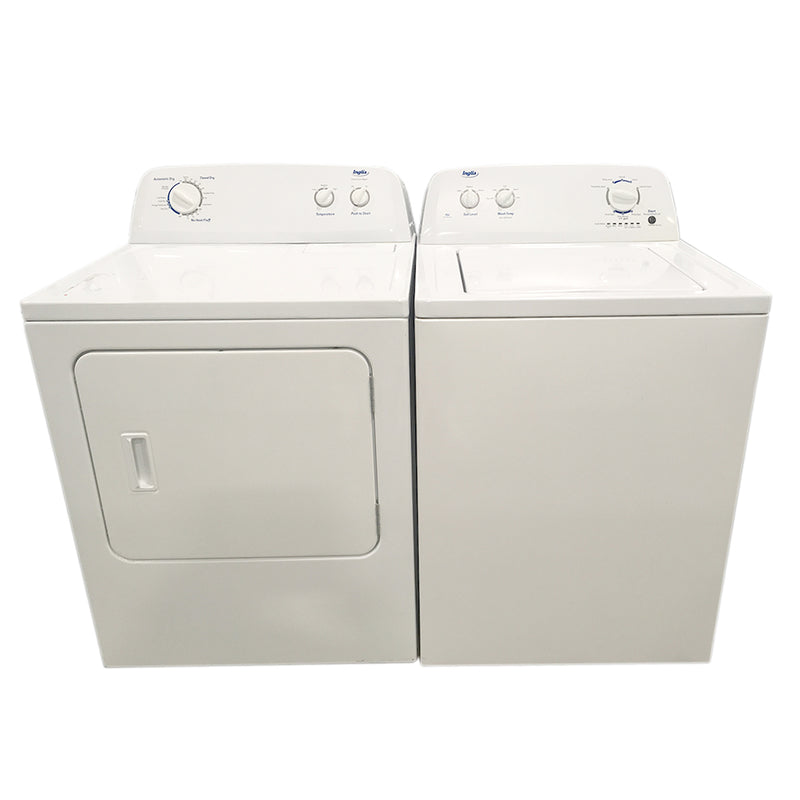 Used Inglis Washer and Dryer Set Model No. ITW4671EW0 – YIED4700YQ0
