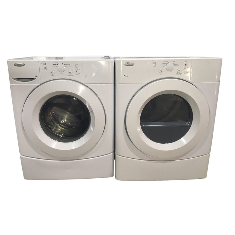 Whirlpool Washer and Dryer Set Model No. YWFW9050XW01/YWED9050XW1