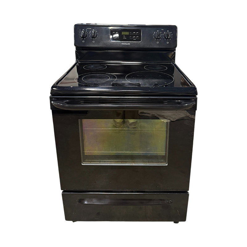 Used Frigidaire Electric Stove Model No CFEF3018LBF