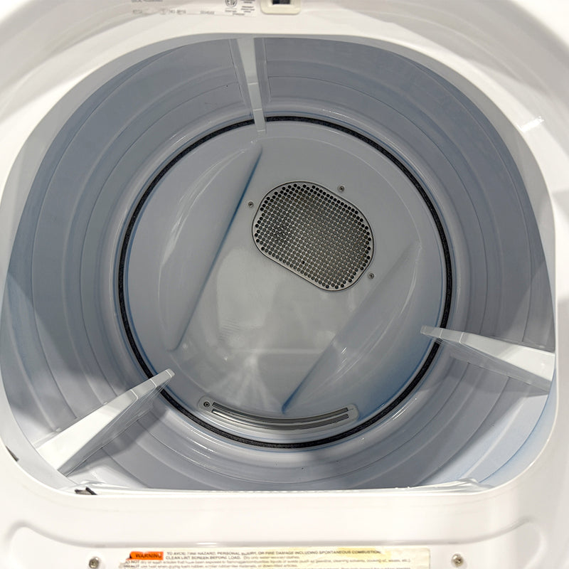 Used Frigidaire Washer and Dryer Set Model FAFW3801LW5 - CAQE7001LW1