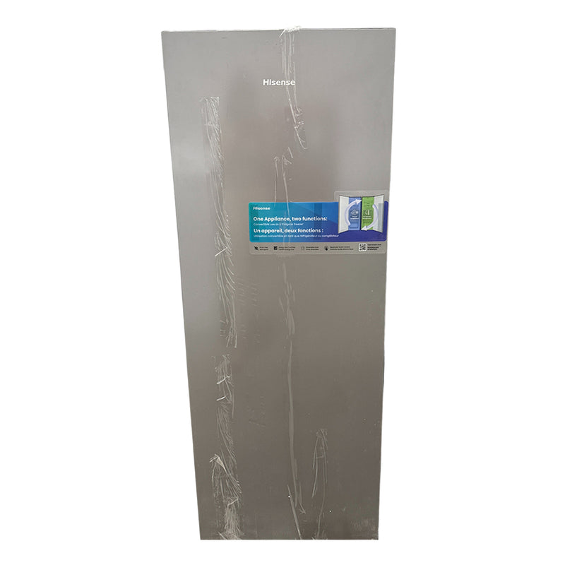 Open Box Hisense Convertible Upright Fridge or Freezer Mod# FV06C7ASE S# 1B0140Z0093JB7TPCP20934