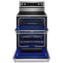 Open Box KitchenAid Electric Stove Model No. YKFED500ESS