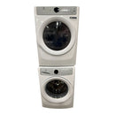 Used Electrolux Washer and Dryer Set Model No. EFLW317T1W3 - ELFE733CAW0  S/N: L-0027 c412103256