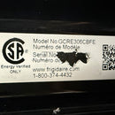 Open Box Frigidaire Electric Stove Model No: GCRE306CBFE S/N: L-0120