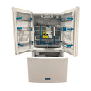 Open Box KitchenAid French Door Refrigerator Model No. KRFC136RWH L-0332