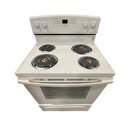 Used Amana Electric Stove Model No. YACR4303MFW S/N: L-0386