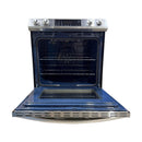 Used Samsung Electric Range Model No. NE63T8311SS/AC S/N: L-0387