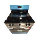 Open Box Frigidaire Electric Stove Model No: FCRE305CBS S/N: L-0445