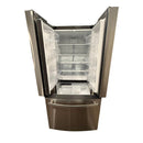 Used GE French Door Fridge Model No. GWE19JYLFS S/N: L-0446 (No water lines)